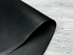Черная кожа Vacchetta Wax Nero растительного дубления Maryam Италия