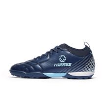 Бутсы футб.(многошиповки) TORRES BOLA-J подр. TS2342310-372-34,р.34,с носком,резина,ПУ,текст.,синий