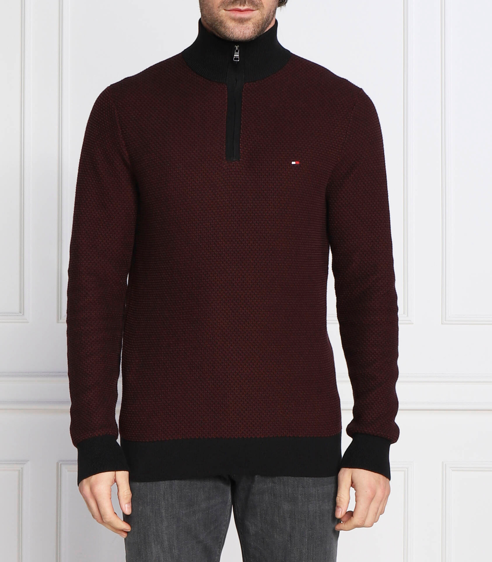 свитер 2-tone Tommy Hilfiger - черный(MW0MW28041)