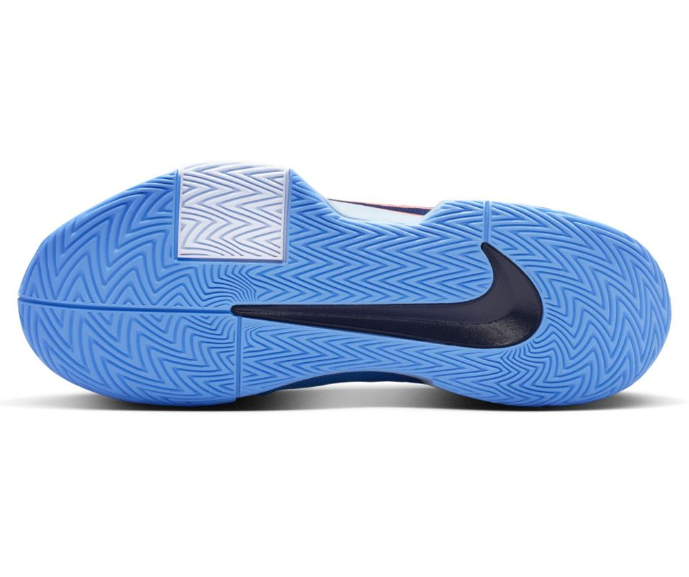 Мужские кроссовки теннисные Nike Zoom GP Challenge Pro - university blue/midnight navy/white