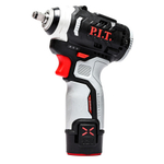 Гайковерт IMPACT аккум. бесщеточный P.I.T. PIW12K-120A/2 (12В, 120Нм, 3ск, кв. 3/8", 2 акб 2Ач, ЗУ)