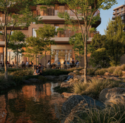 ЖК "THE WILDS RESIDENCES", ОАЭ, Дубай . Современная жизнь переплетается с нетронутой природой среди зелени, журчащих ручьев и живописных парков