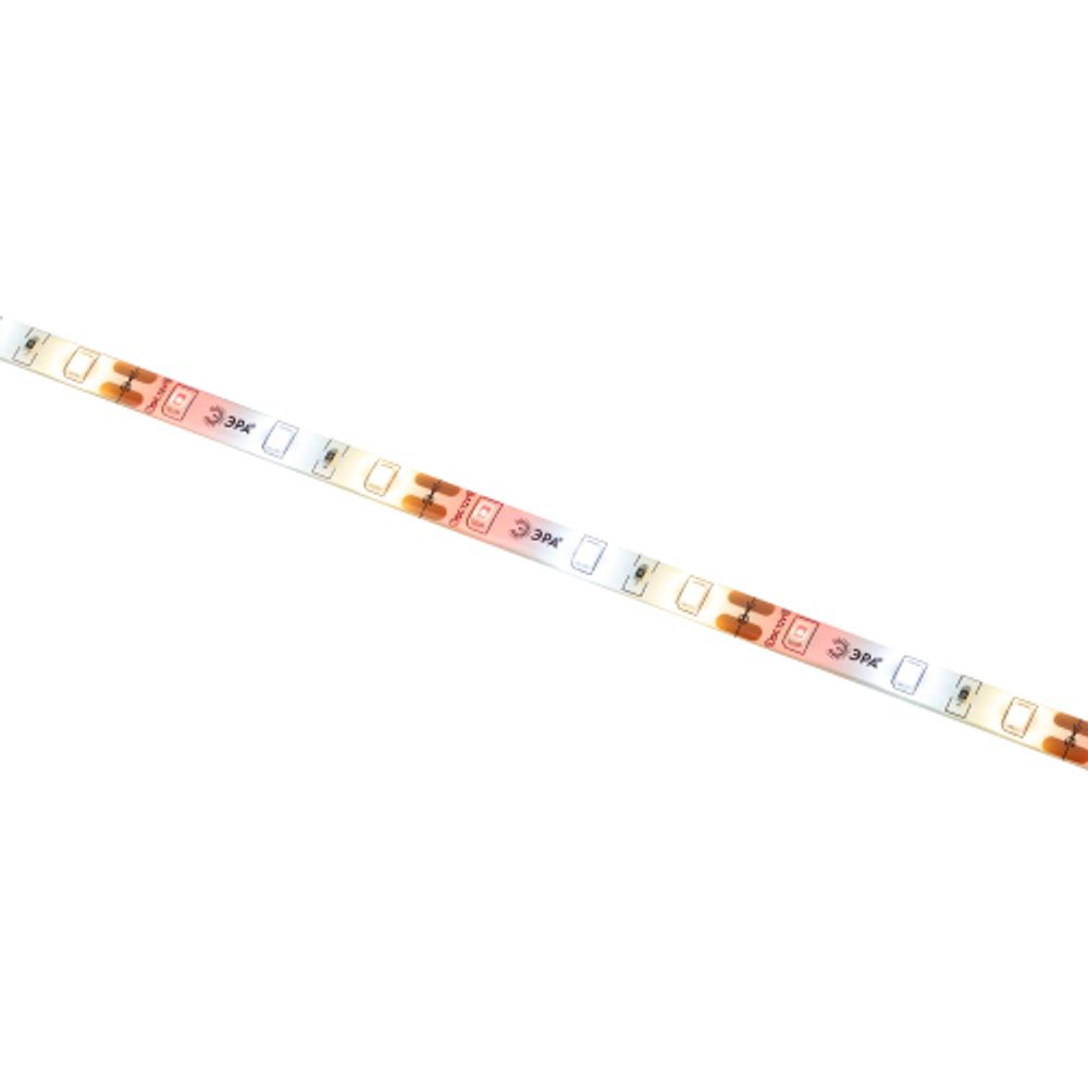 Светодиодная лента для растений ЭРА FITO-Strip Light-Rа90-300LED-5m-12V-IP65 полного спектра 5м IP65 с адаптером 12В | Светодиодные ленты для растений