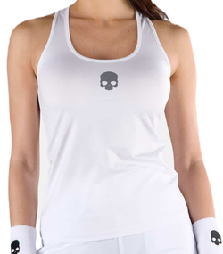 Женский топ теннисный Hydrogen Tech Tank Top - белый