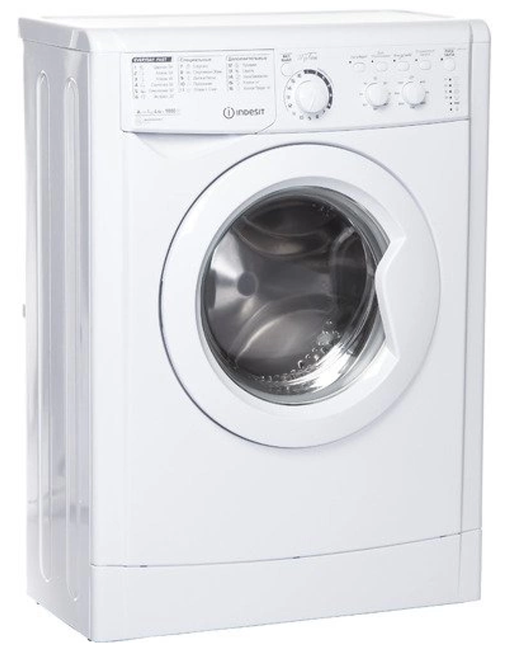Стиральная машина INDESIT EWUC 4105 узкая 34 см, 4 кг, 1000 об/мин