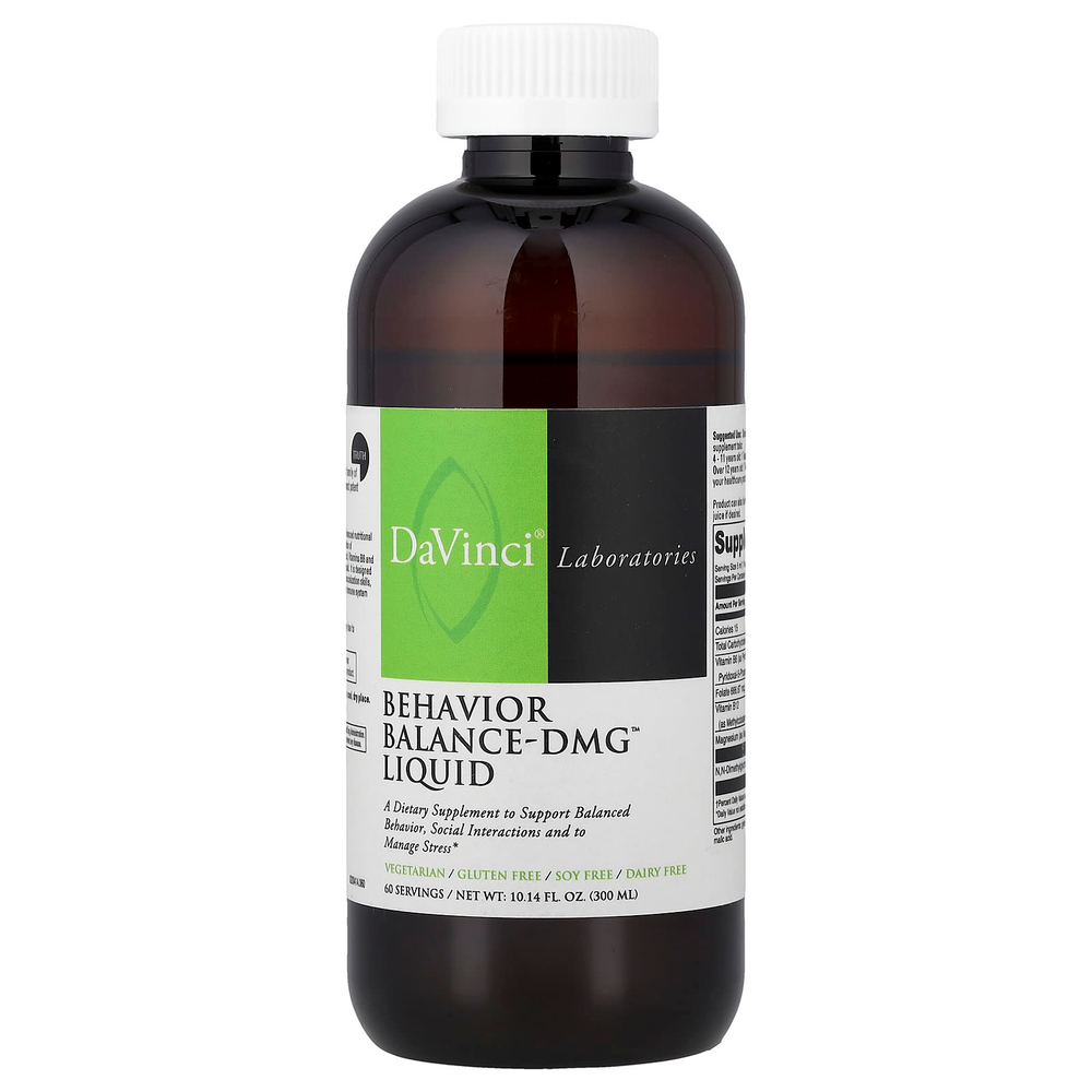 DaVinci Laboratories, Behavior Balance-DMG™, жидкая добавка, 300 мл (10,14 жидк. унции)