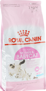 Royal Canin 2кг Mother&Babycat Сухой корм для котят до 4 месяцев и беременных и кормящих кошек