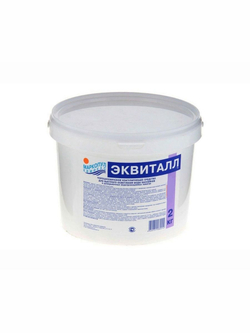 ЭКВИТАЛЛ коагулянт, порошок ведро 2кг