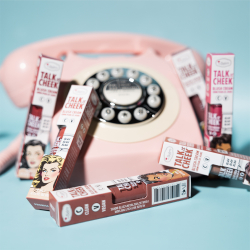 theBalm Talk is Cheek - Румяна для щек в креме оттенок Gossip, 4 ml