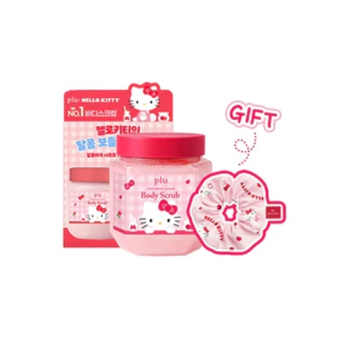 PLU x Hello Kitty Perfumed Sea Salt Body Scrub Woody Floral 600 g