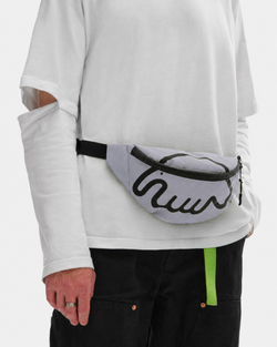 Поясная сумка Anteater Waistbag Light Серебро