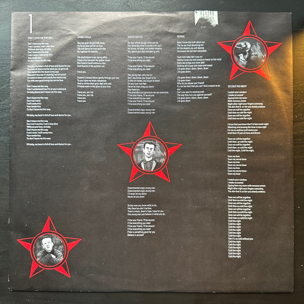 Communards – Communards (Голландия 1986г.)