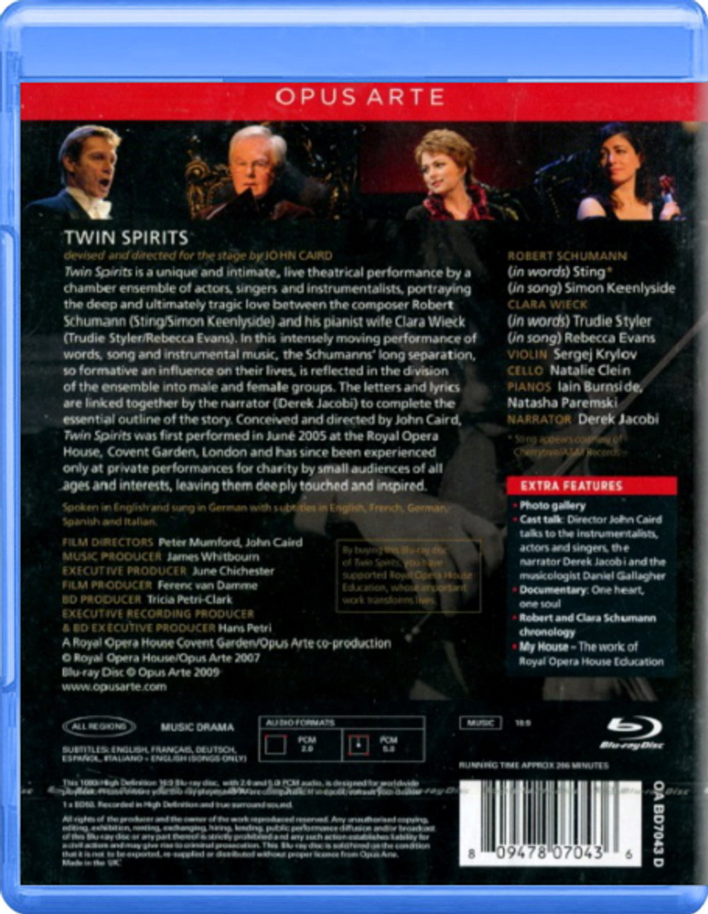 Various Artists / Twin Spirits (Blu-ray)