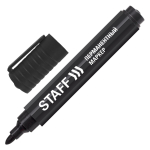 Маркер перм. 2,5мм. "Basic PM-733" черный, кругл.наконечник (STAFF)