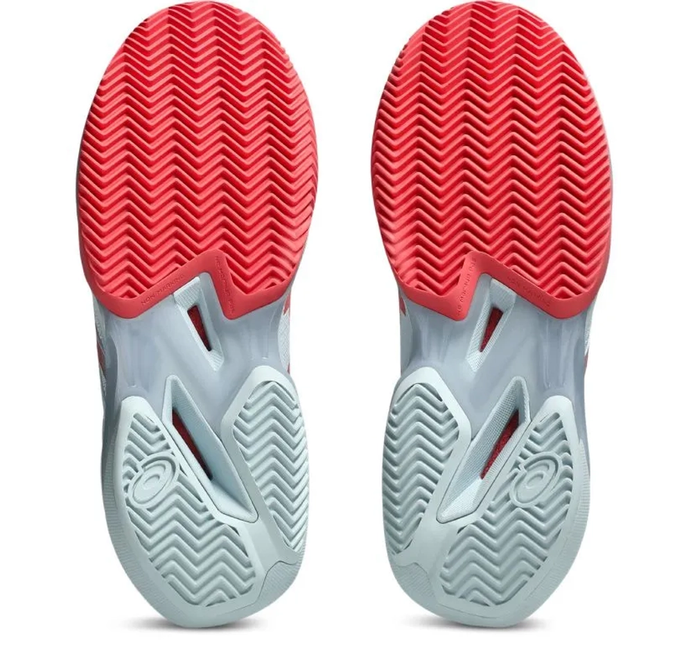 Женские теннисные кроссовки Asics Solution Speed FF 4 Clay - sky/sienna