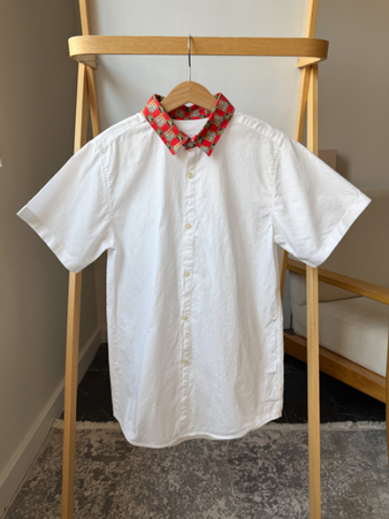 Хлопковая рубашка Burberry, 140