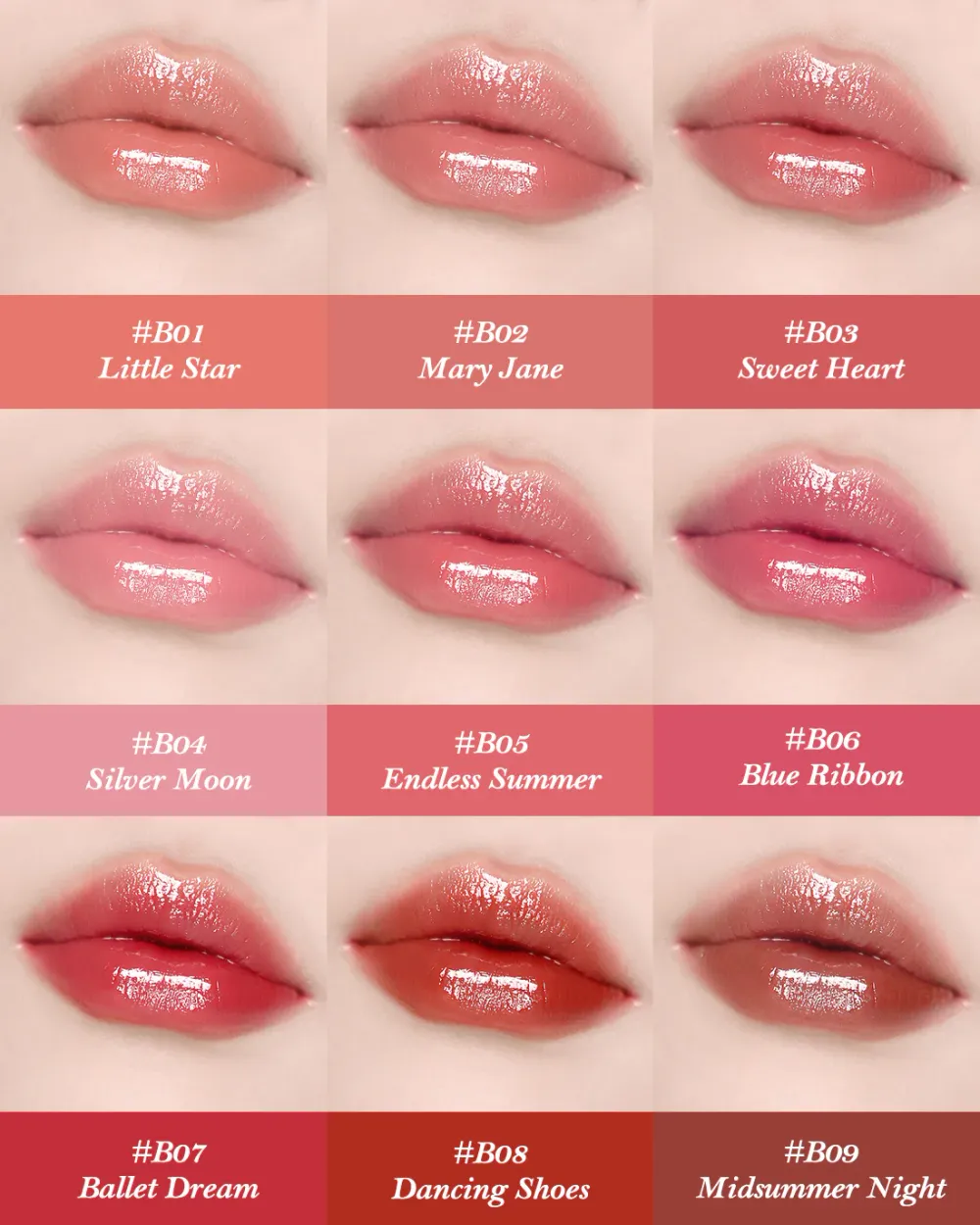 Помада для губ Flower Knows Swan Ballet Shine Lipstick - B07 Ballet Dream