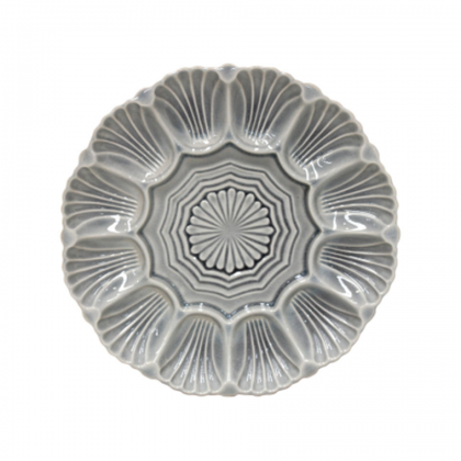 Блюдо 24.6см Costa Nova Cristal grey STD251-00812R