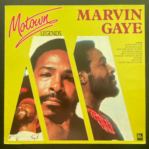 Marvin Gaye ‎– Motown Legends (Германия 1984г.)