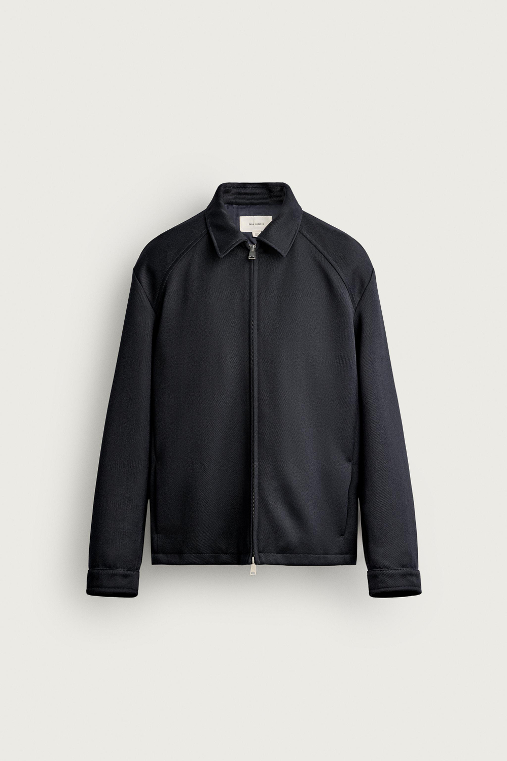 КУРТКА ИЗ СМЕСОВОЙ ШЕРСТИ КЛАССИЧЕСКОГО КРОЯ — ZARA · 1222/527