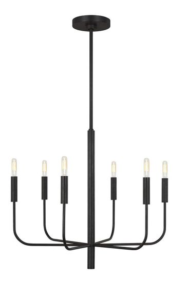 Люстра "Уорвик" black