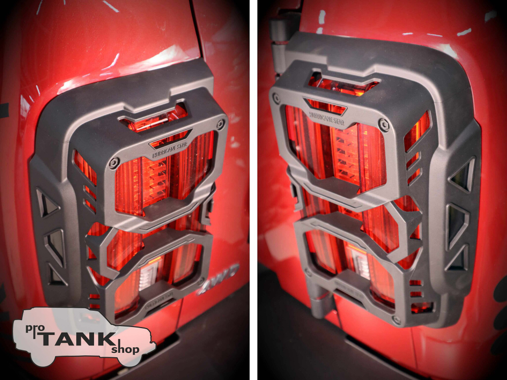 Пластиковые накладки на задние фонари (комплект) для TANK 300