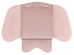 Коляска Cybex Coya Rosegold Frame Cloud T i-Size Peach Pink Plus Mirage Grey с дождевиком и бампером