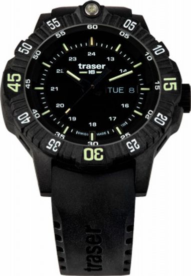 Швейцарские тактические часы Traser P99 Q Tactical Black 110723