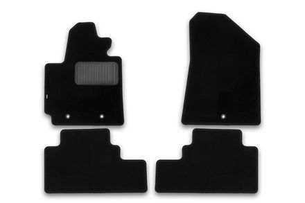 Коврики в салон Klever Standard KIA Soul (II, II рестайлинг) 2014-2019, хб, 4 шт. (текстиль)