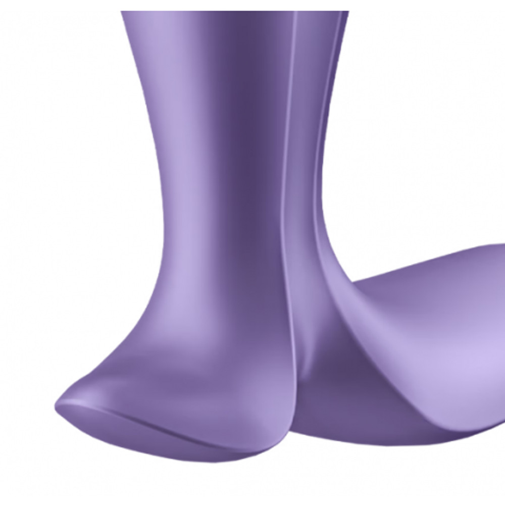 Анальный виброплаг Satisfyer Intensity Plug фиолетовый (Connect App)