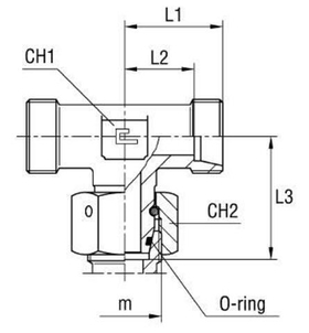 Соединение PNТ DS25 36х2 (корпус)
