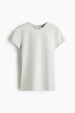 Облегающая футболка из микрофибры - H&M