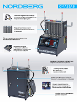 NORDBERG (CMA25AB) Установка для тестирования и очистки GDI и пьезофорсунок