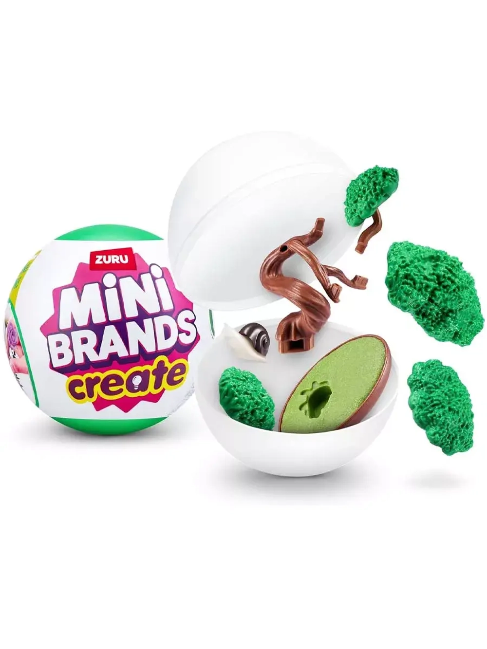 Шар сюрприз Зуру Mini Brands Create Garden Capsule