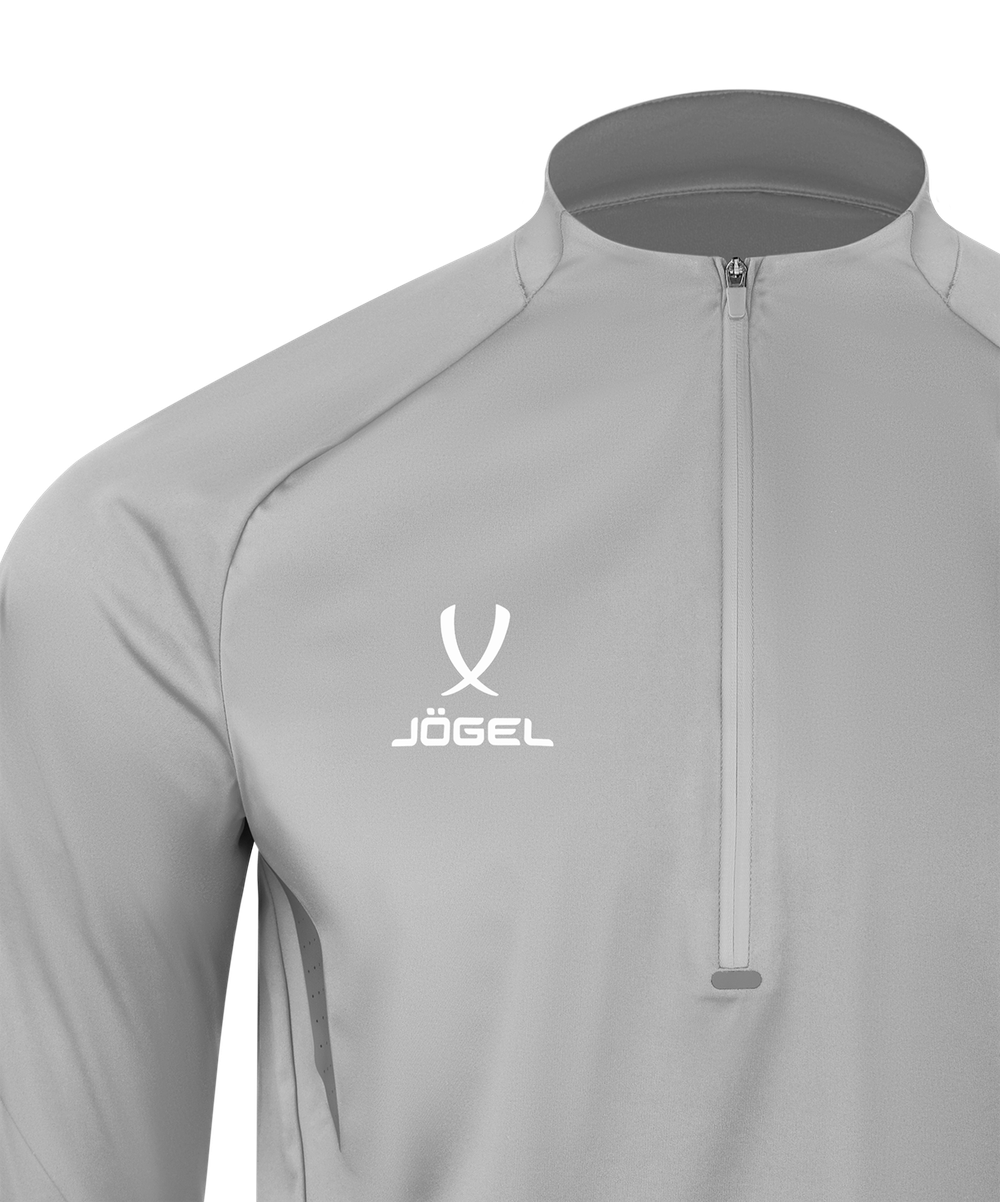 Джемпер ветрозащитный JÖGEL PREMIER PerFormPROOF 1/4 Zip Wind Top, серый