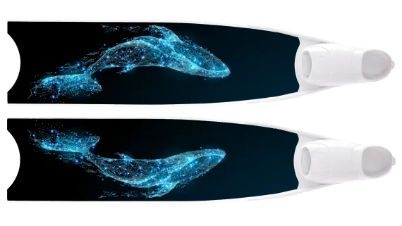 Лопасти Leaderfins Limited Edition Creature Blades (Кит), 20°, длина 80 см.