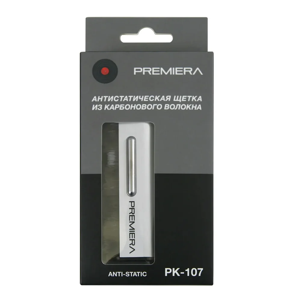 PREMIERA PK-106 антистатическая щётка из карбонового волокна
