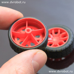 Колесо красное DYI - 30*10*2