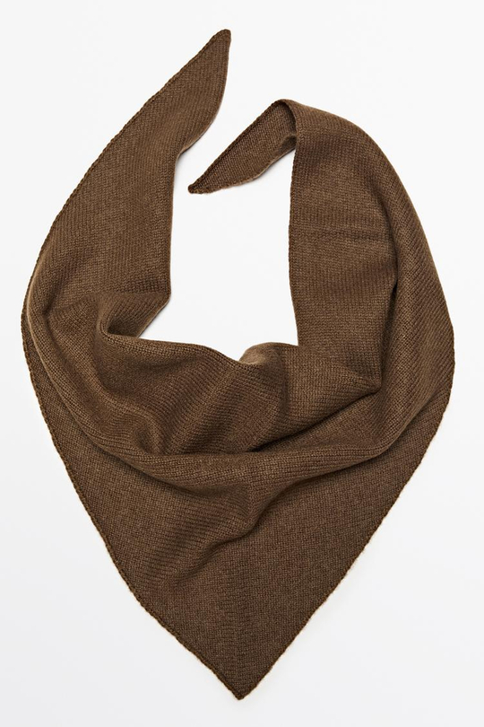 Massimo Dutti Бандана из 100% кашемира, карамельный