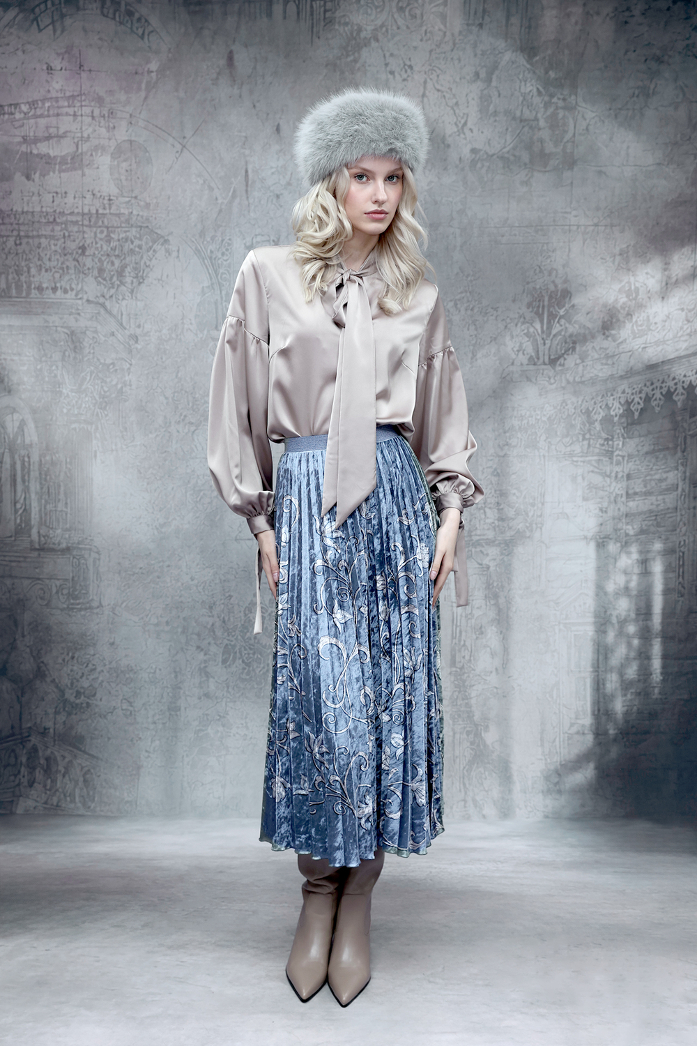 Blouse "Bow-2"