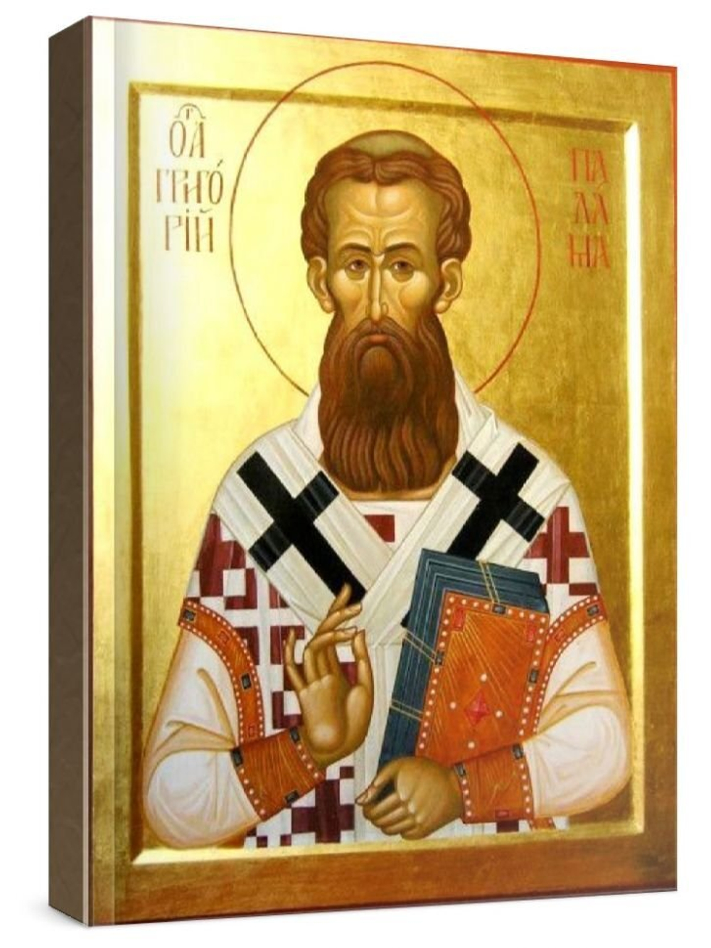 Григорий Палама (рукописная икона)