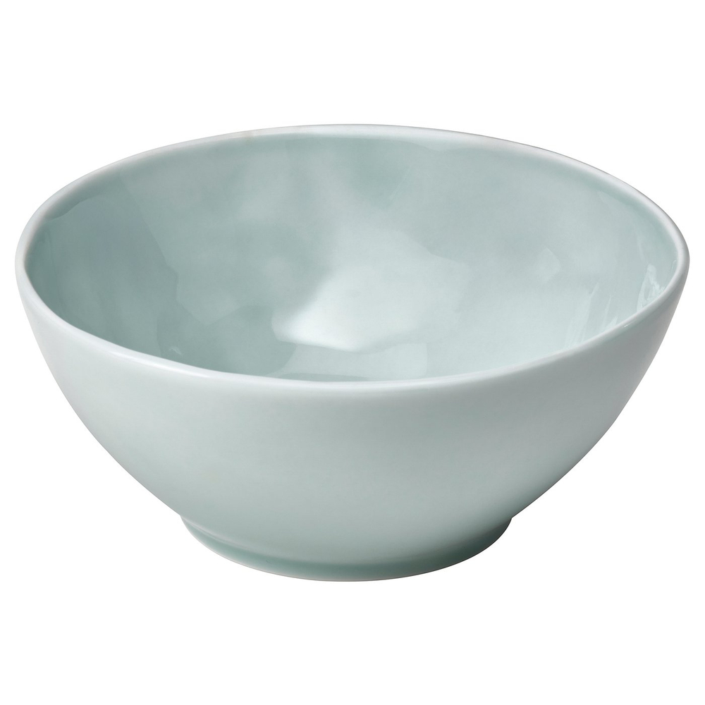 IKEA FORELLTETRA  (ИКЕА ФОРЕЛЛТЕТРА)  -  Миска - бирюзовый/серый 15 см