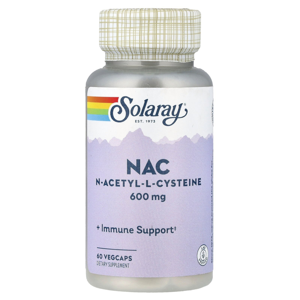 Solaray NAC 600 mg 60 caps.