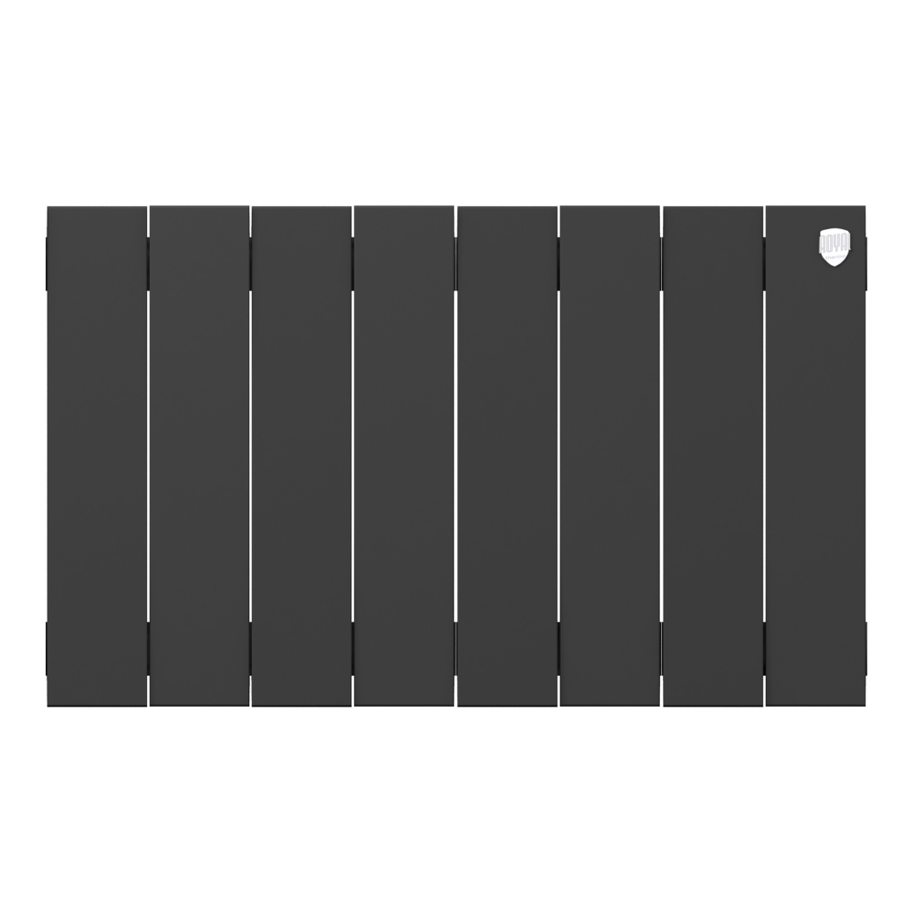 Радиатор биметаллический Royal Thermo PianoForte 300 Чёрный - 8 секц.