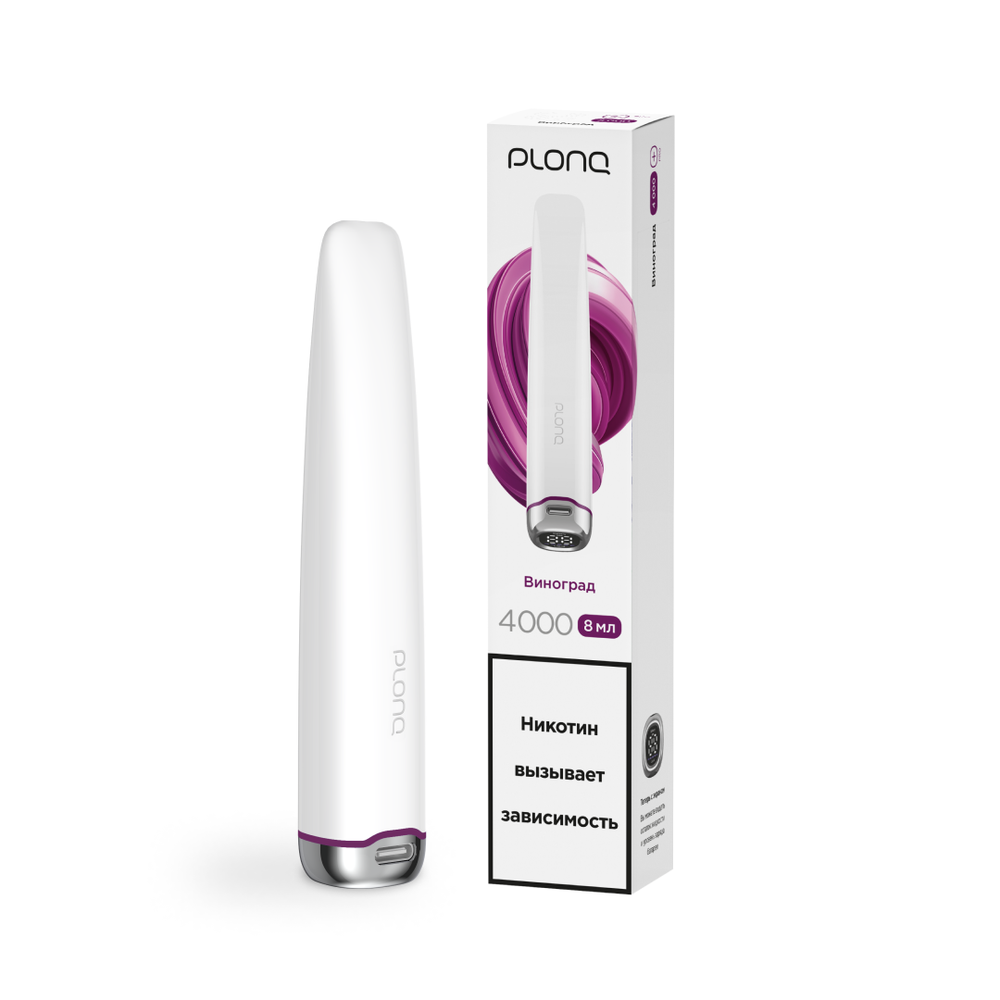Plonq Plus Pro - Виноград 4000 затяжек