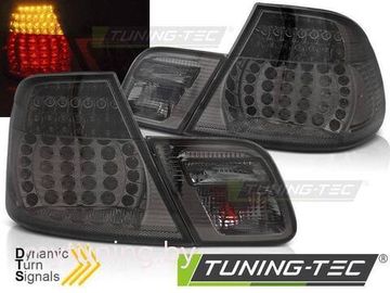 Задние фонари для BMW 3 E46 Coupe (99-03) LED динамические темные