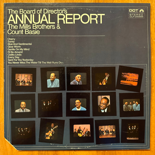 The Mills Brothers & Count Basie ‎– The Board Of Directors Annual Report (США 1968г.)