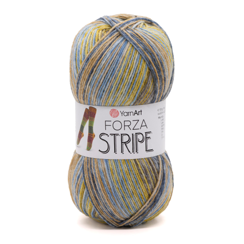 Пряжа YarnArt Forza Stripe (2807)