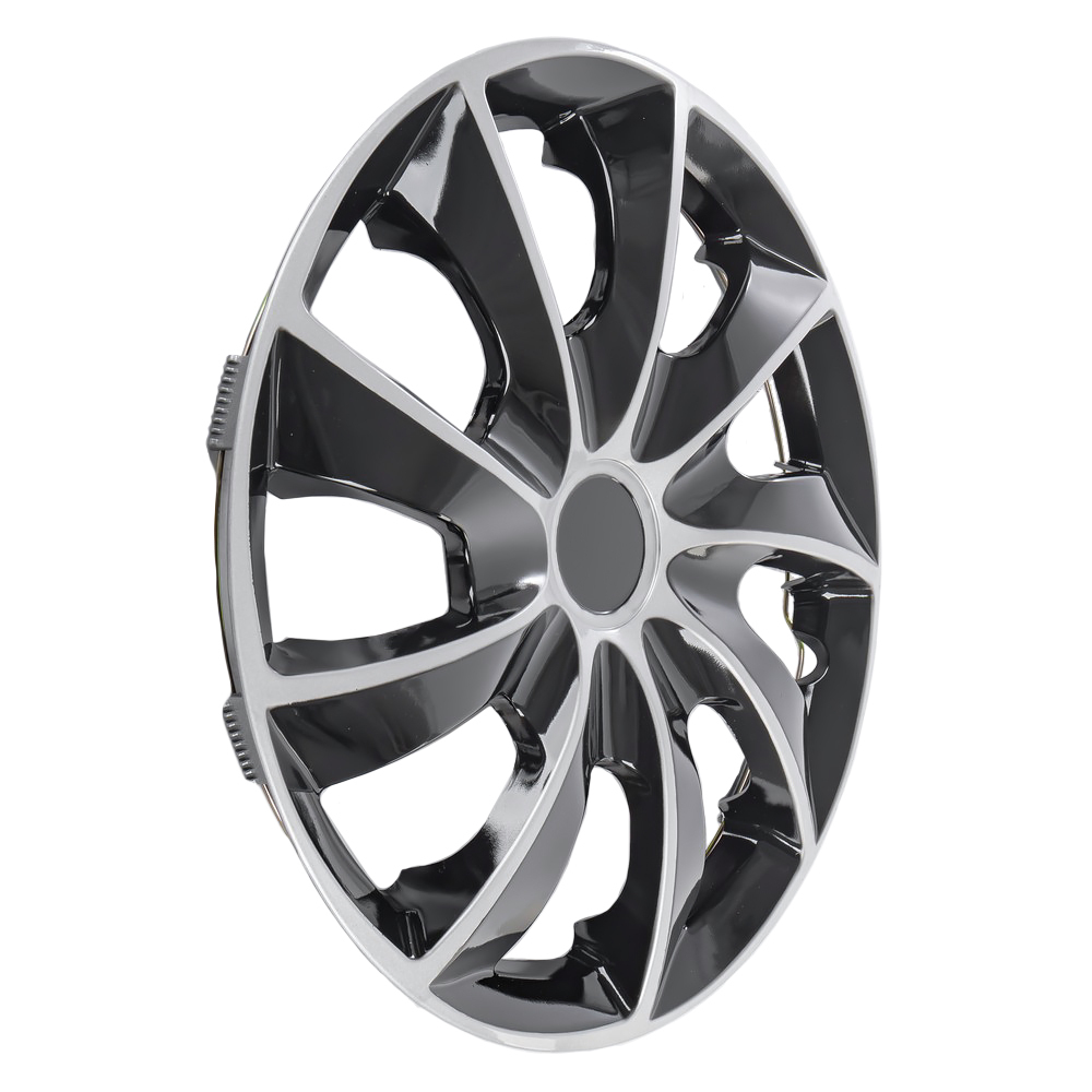 Колпаки R15 Stardust 4шт (серебристо-черные) ABS-пластик ARNEZI A0702022