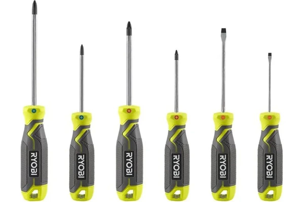 Ryobi Набор отверток RHSDS6PC 5132006045